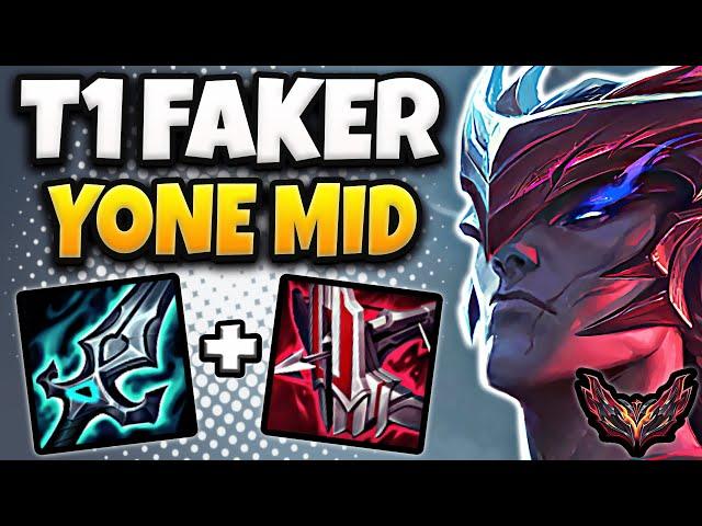 T1 Faker Yone vs Lucian [ MID ] Patch 14.15 Korea Grandmaster 