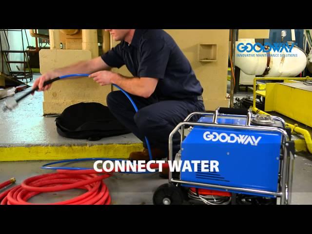 Chiller Tube Cleaner - Goodway RAM-PRO-XL Tube Cleaner Featuring TubeGuard Technology