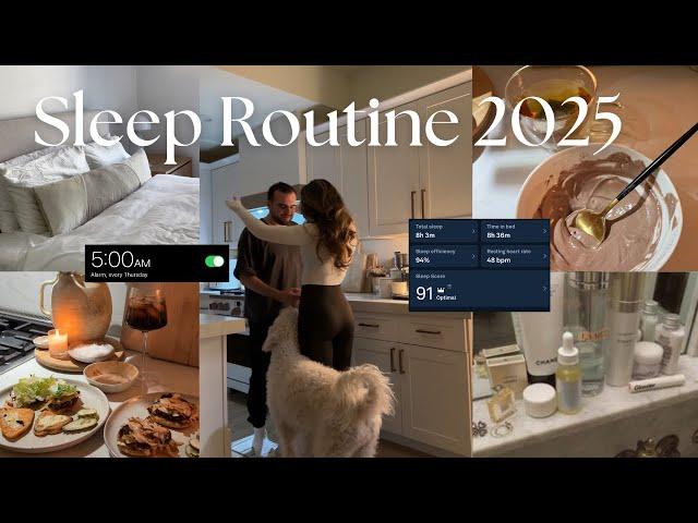 2025 PRODUCTIVE NIGHT ROUTINE (ways I improved my sleep score & how I became a morning person!)