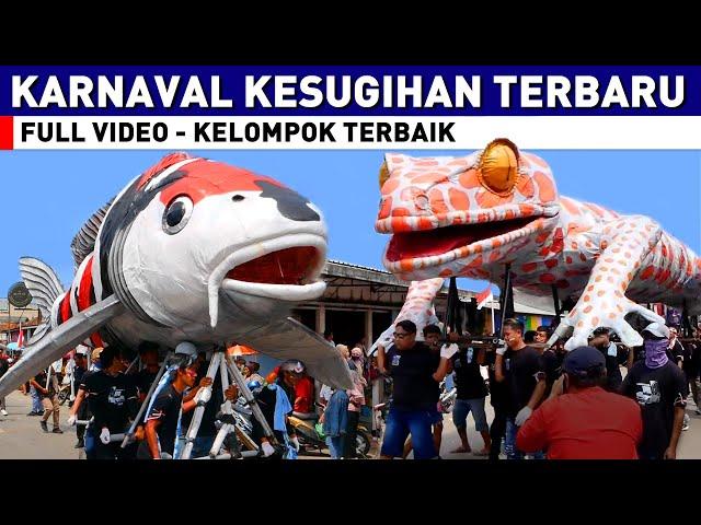 FULL VIDEO - Best Indonesia Independence Day Carnival, Giant Animal Replica Parade