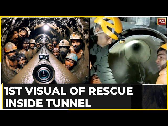 Uttarkashi Tunnel Rescue Video : NDRF Shows How 41 Stranded Workers Will Be Rescued | Watch Video