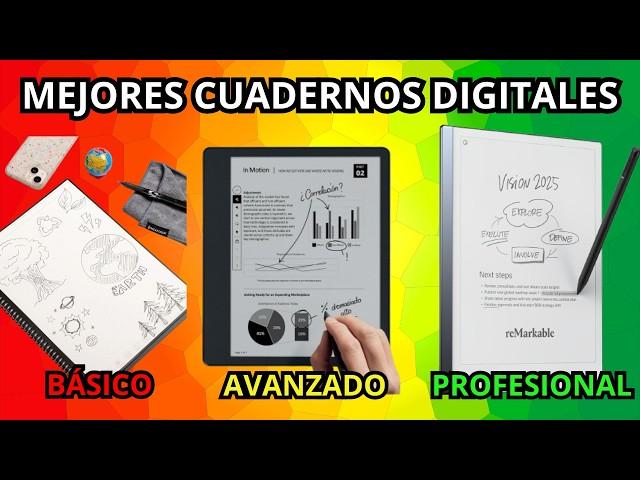  Los 5 Mejores CUADERNOS DIGITALES  INTELIGENTES Y REUTILIZABLES Para este 2025 en Amazon