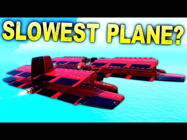 Building the SLOWEST Possible Plane In Trailmakers!