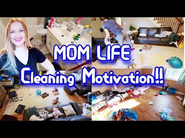 CLEANING MOTIVATION MOM LIFE // CLEANING VIDEOS // MOM LIFE CLEAN WITH ME
