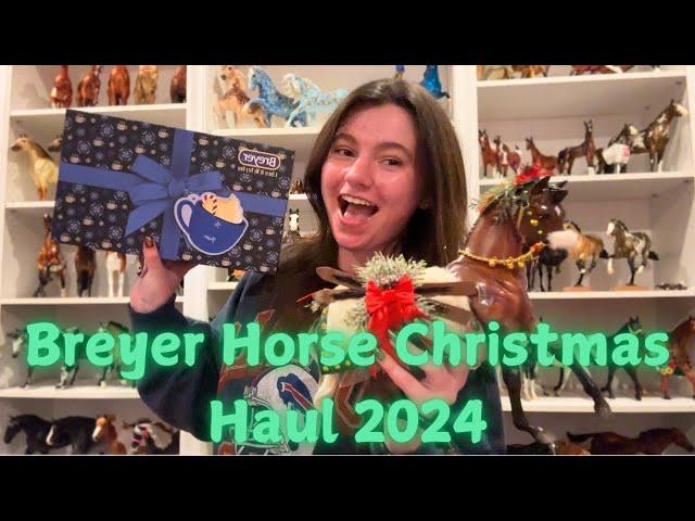 Breyer Horse Christmas Haul 2024