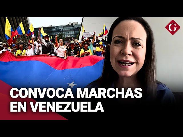 MARÍA CORINA MACHADO asegura que EDMUNDO GONZÁLEZ será presidente de VENEZUELA | Gestión