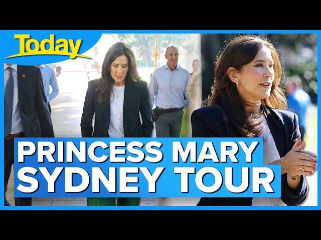 Denmark's Crown Princess Mary returns to her home country | Today Show Australia