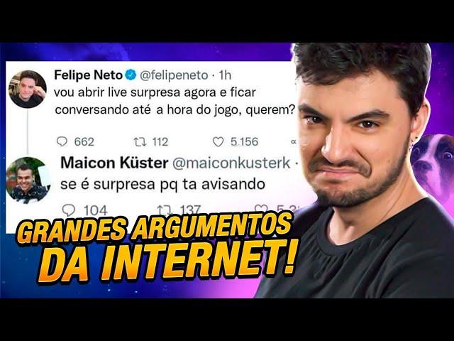 MELHORES ARGUMENTOS DA INTERNET