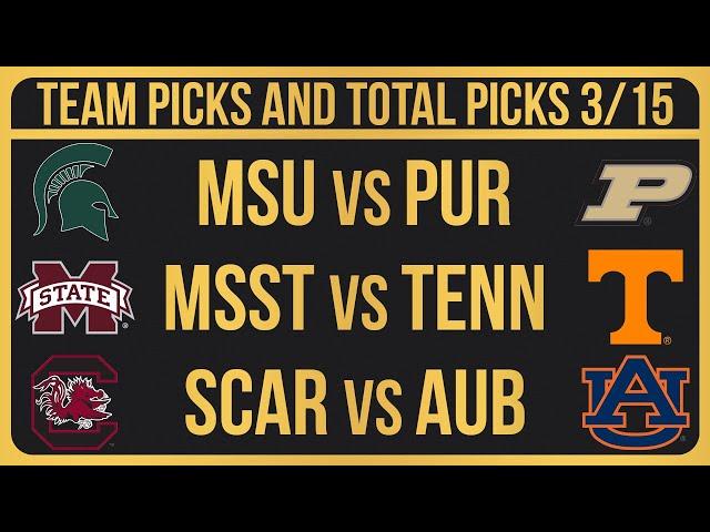 College Basketball Picks Today 3/15/24 | Best CBB Picks Today NCAAB Picks Today