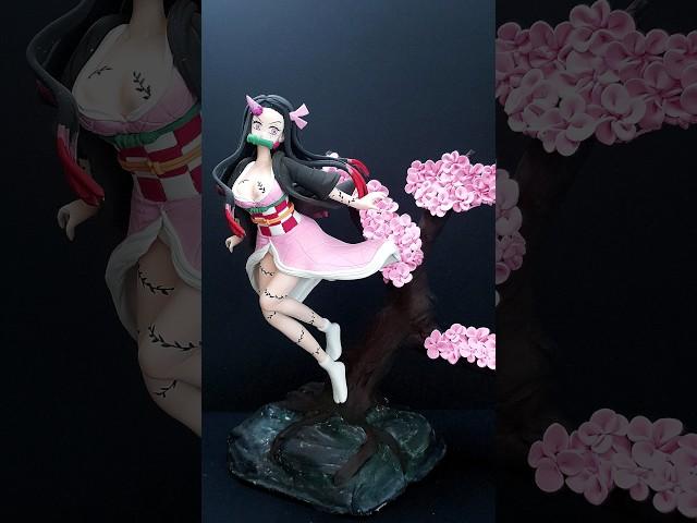 Demon Slayer :  Kimetsu no Yaiba Nezuko- sculpting anime clay art figure