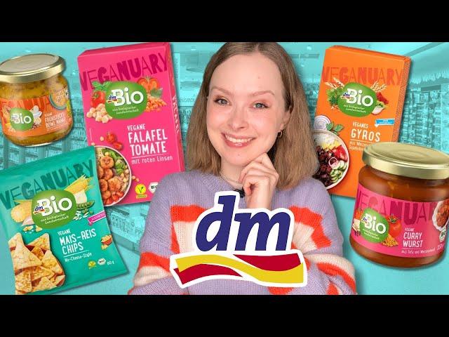 Ich teste die neuen VEGANEN Produkte von dm (alle 10/10?) 