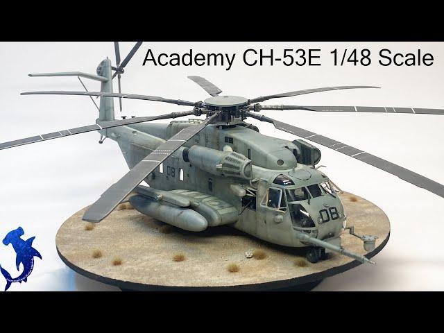 Academy CH-53E US Marines 1/48 Scale Full Build