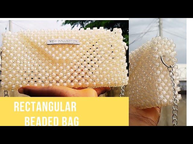 Super Easy How To Make A Beaded Bag/Minibag/Beginner Friendly