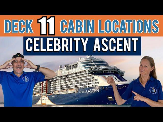 Celebrity Ascent Cabin Deck 11 | Tall Man's Cruise Adventures