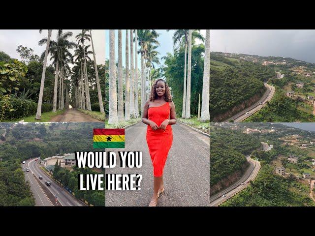 A BEAUTIFUL TOWN JUST OUTSIDE ACCRA GHANA | LIVING IN GHANA