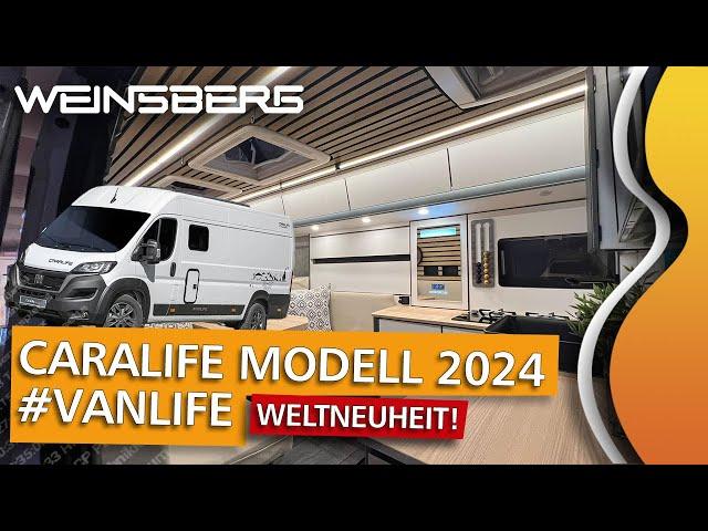 Camper Van Neuheit: Weinsberg Caralife 630 LQ - Luxus, Komfort und Innovation vereint #vanlife