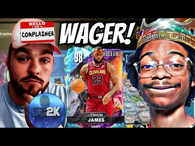 JC2K VS CARLO221 WAGER IN NBA2K25 MyTeam!! BEST OF THREE