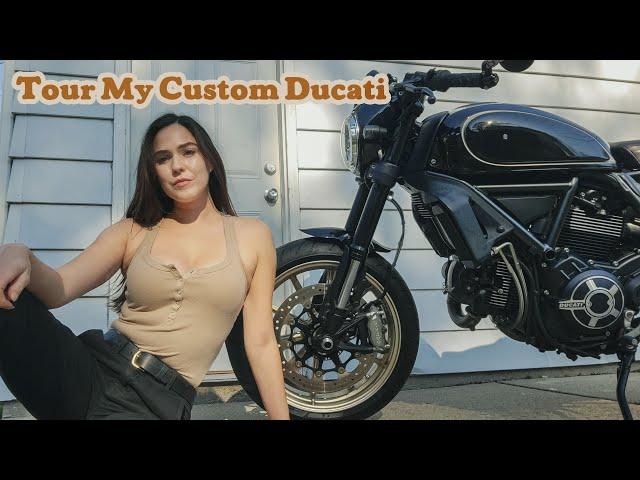 My Custom Ducati Scrambler Café Racer - All the best upgrades