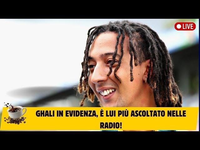 Ghali in evidenza, è lui più ascoltato nelle radio!