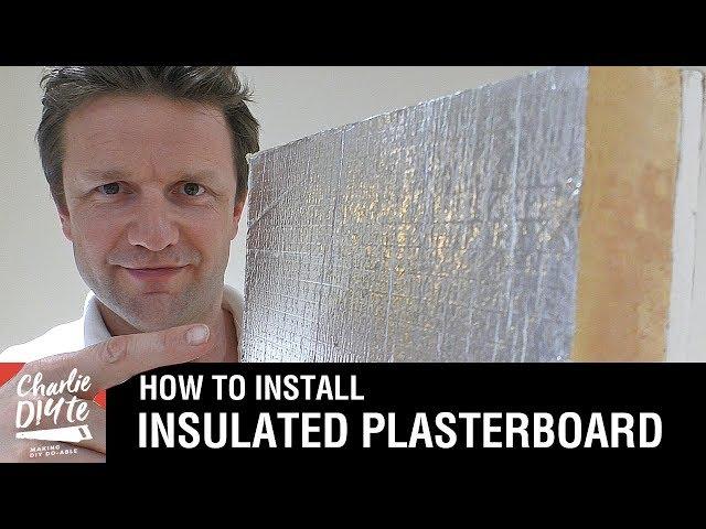 How to Dot & Dab Insulated Plasterboard - a DIY Guide