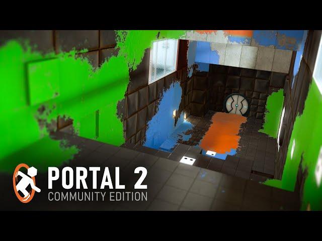 Portal 1 With A Paint Gun - Portal 2: Community Edition