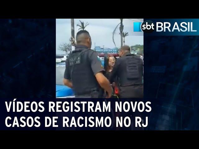 Vídeos registram novos casos de racismo no Rio de Janeiro | SBT Brasil (19/10/22)