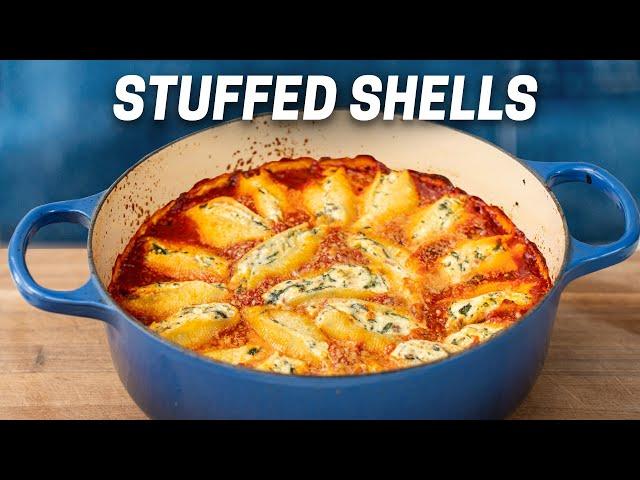 Cheesy Stuffed Shells (Better Than Lasagna)