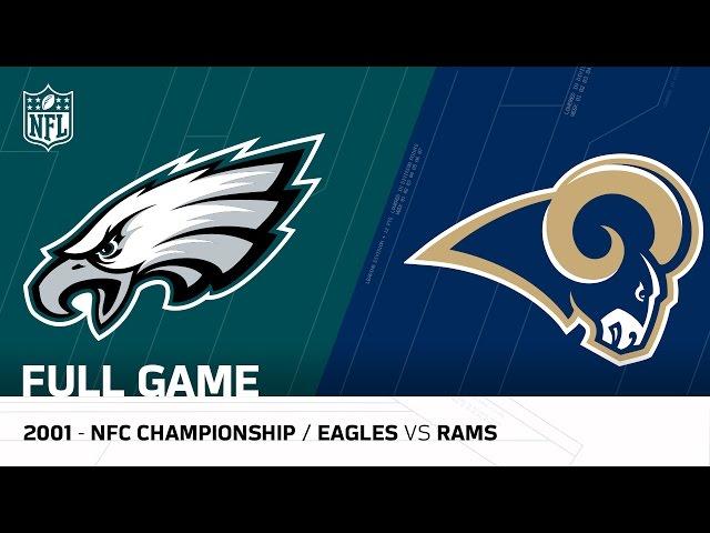 2001 NFC Championship Comeback | Eagles vs. Rams | NFL Full Game