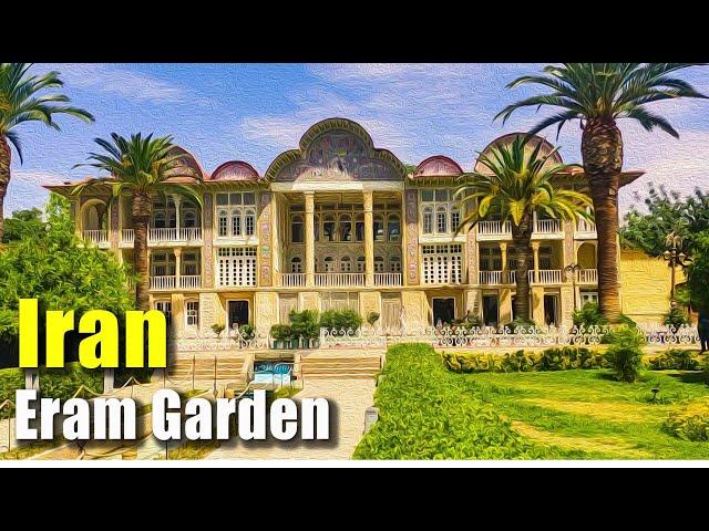 Eram Garden in Shiraz: UNESCO World Heritage Site garden.Iran 2024