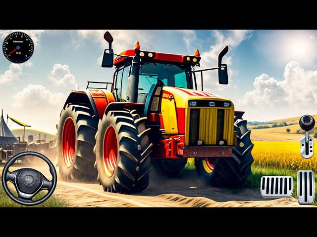 Real Tractor Driving Games _ Best farming tractor game _ Android gameplay