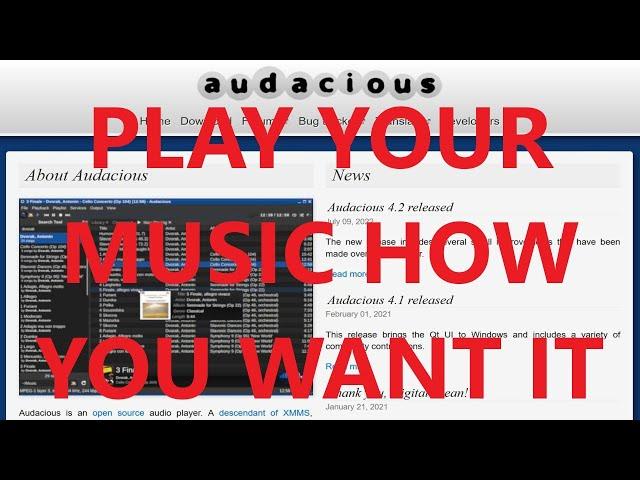 The Best Winamp Alternative: Audacious