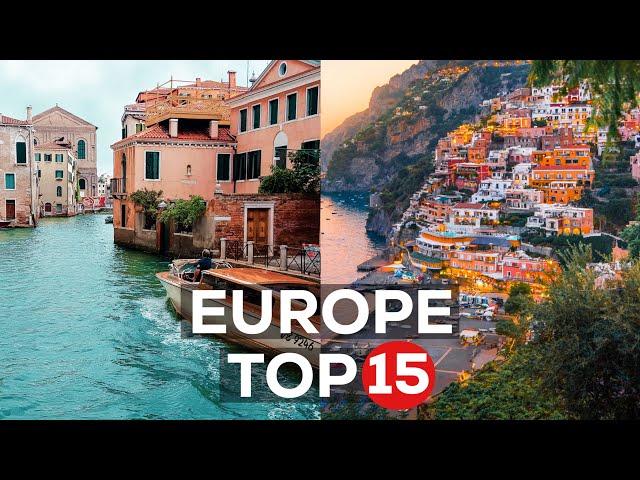 15 Places You NEED to VISIT in Europe (2023) - Travel Guide 4K