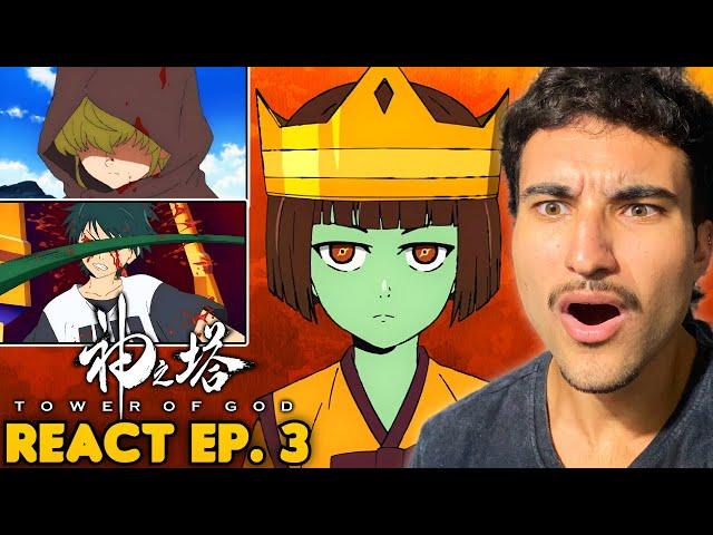 RACHEL É VILÃ??? ANAK É INSANA! React Tower of God EP. 3