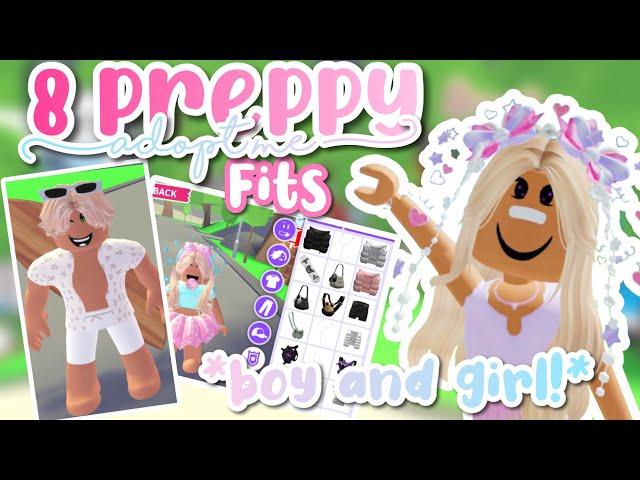 8 PREPPY ADOPT ME FITS! *BOY AND GIRL!*  || Tayforever! ||