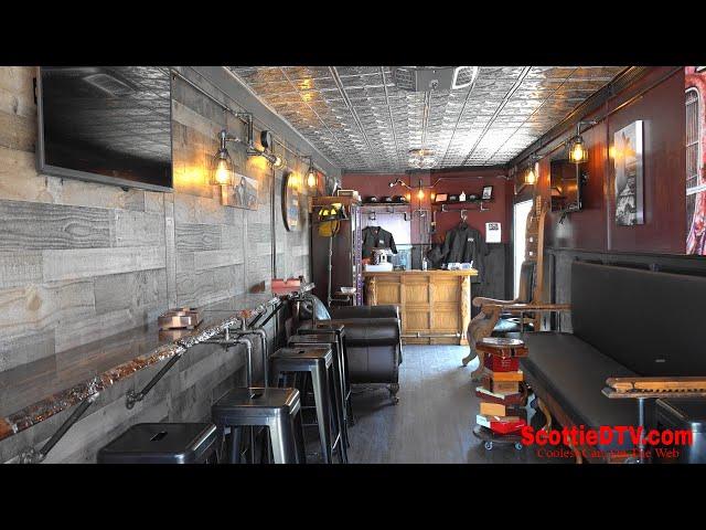 Big Fellas' Mobile Cigar Lounge Man Cave 2023 Nichols Paint and Fab Open House