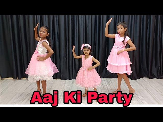 Aaj Ki Party Meri Taraf Se | Kids Special Song | Bajrangi BhaiJaan | Dance Cover Akshita & Mishthi