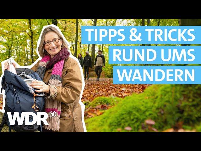 Wanderausrüstung im Test: Das richtige Equipment für die nächste Wanderung | Haushalts-Check | WDR