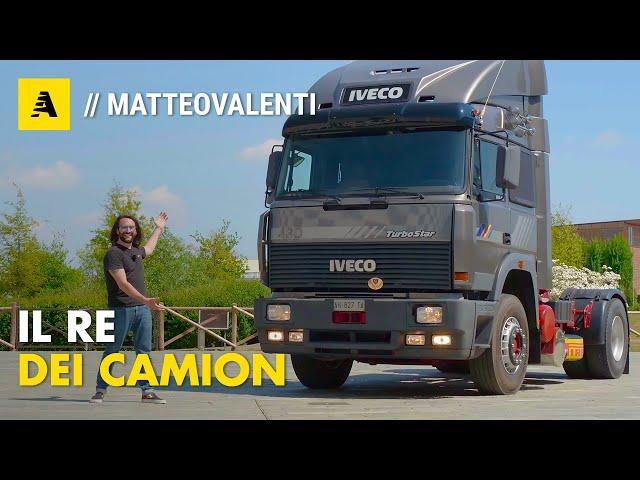 Com’è da guidare l’IVECO TURBOSTAR 190-48 V8 ? Il vero RE dei CAMION anni ‘90