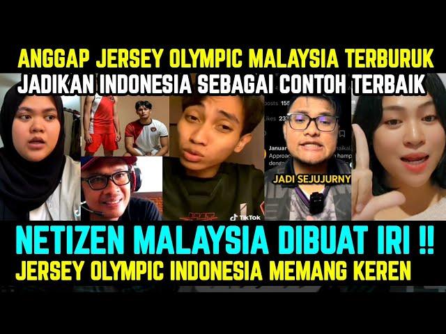 MAKIN KESAL..NETIZEN MALAYSIA BANDINGKAN DAN PUJI JERSEY OLYMPIC INDONESIA TERBARU