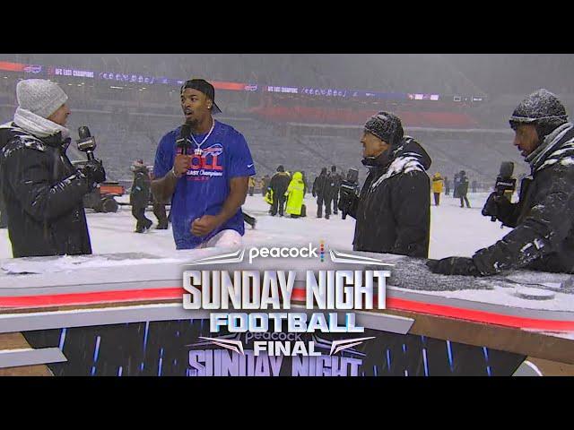 Buffalo Bills’ Greg Rousseau explains how snow affected traction on field | PSNFF | NFL on NBC