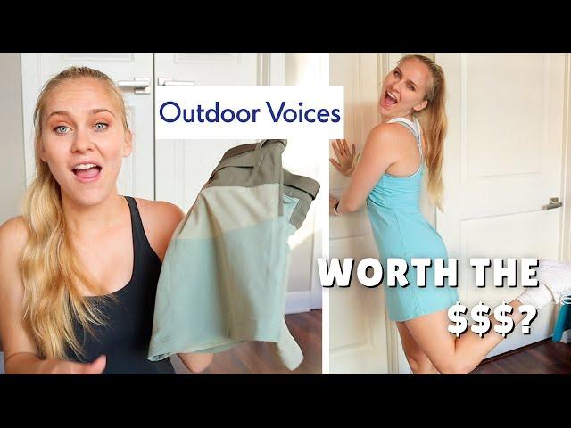 Outdoor Voices Haul and Why Outdoor Voices is Worth the Money | Best Outdoor Voices Clothes!