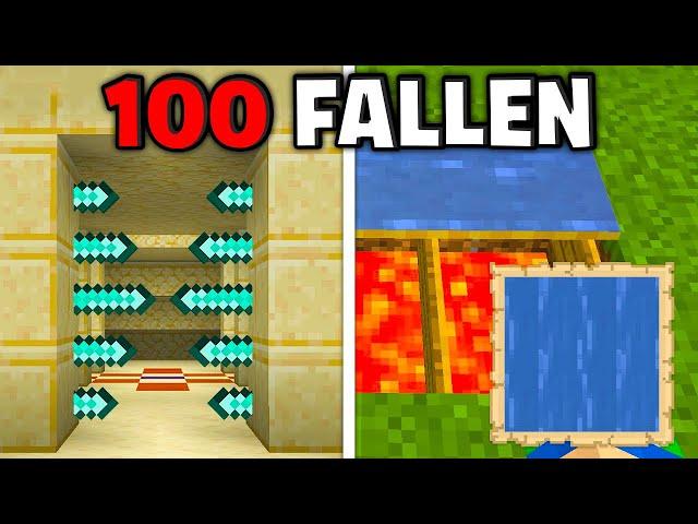 100 FALLEN in Minecraft um deine Freunde zu PRANKEN!