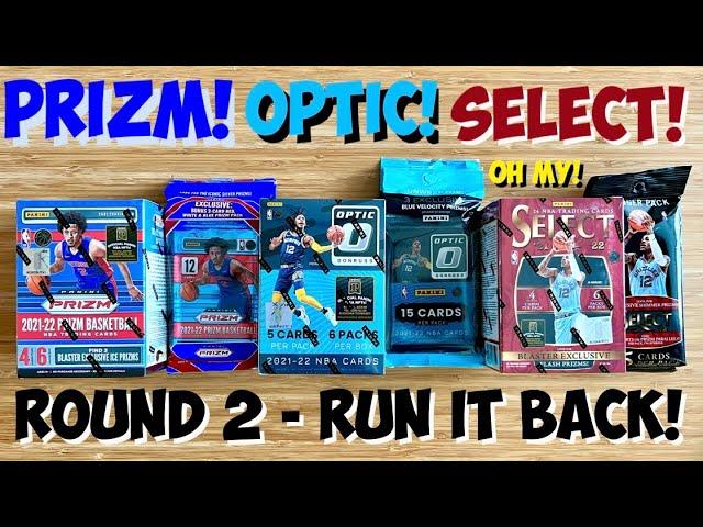 2021-22 Panini Prizm vs Optic vs Select Basketball Battle! Blasters & Cellos/Hanger Packs - Round 2!