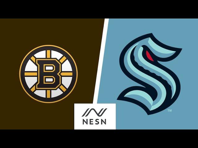 Seattle Kraken at Boston Bruins 2/1/2022 Full Game - Home Coverage