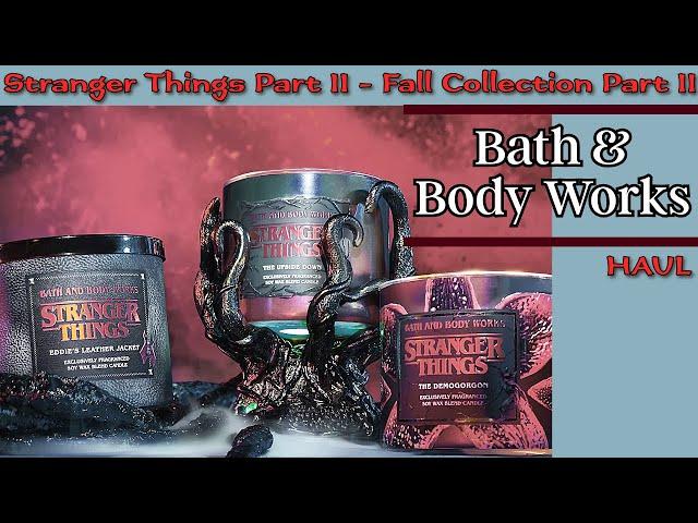 BBW haul  featuring Stranger Things  and Fall 2!!!  candle first impressions