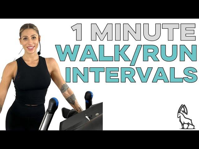 15-Minute Walk-Run Intervals | Follow Along Treadmill Workout!