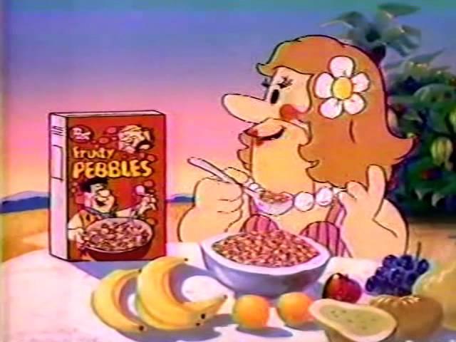 80's Ads: Post Fruity and Cocoa Pebbles Cereal