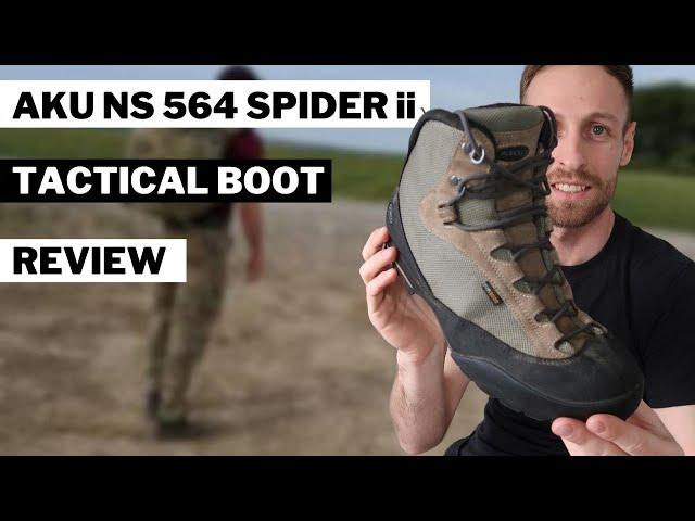 AKU NS 564 SPIDER ii TACTICAL BOOT REVIEW