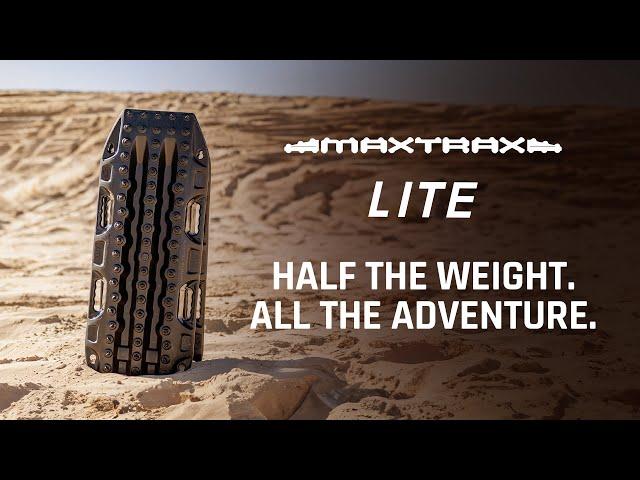 MAXTRAX (US): MAXTRAX LITE. Your entry ticket to off-road adventures.