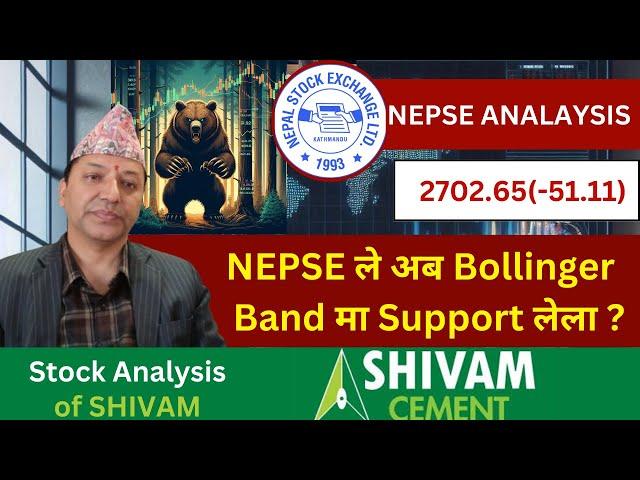 NEPSE Technical Analysis/NEPSE Update/NEPSE Chart Analysis/Shivam Cement Analysis /Raju Paudel.